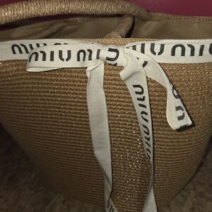 Canvas Tote Bag in Natural Brown